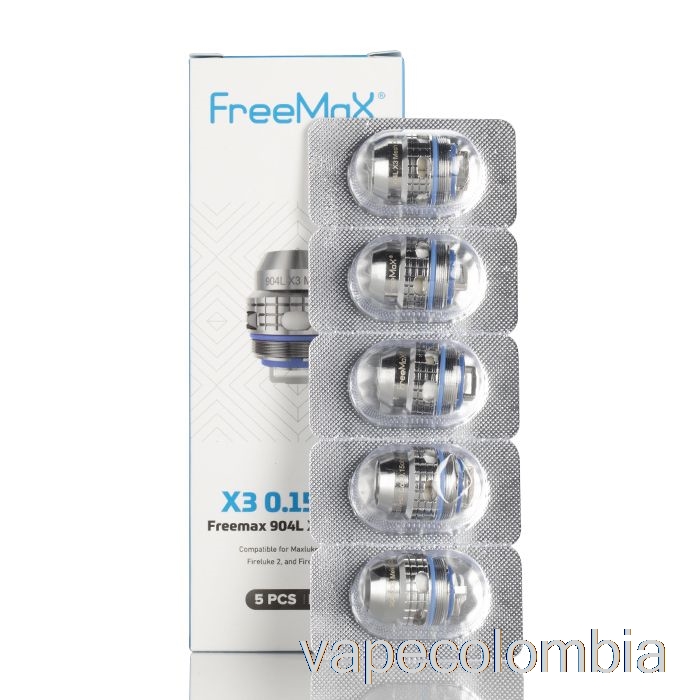 Vape Desechable Freemax Maxluke 904l X Bobinas De Repuesto 0.15ohm 904l X3 Bobinas De Malla Triple